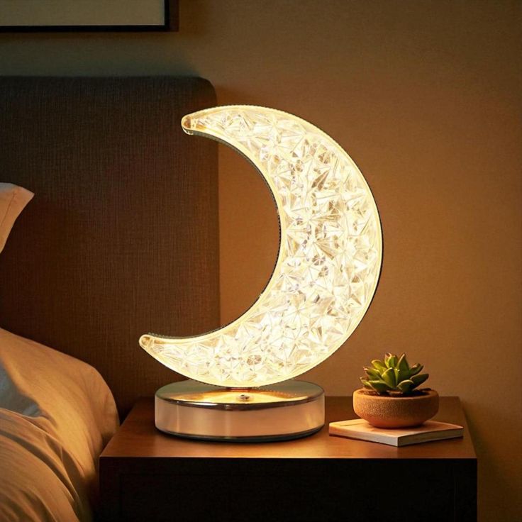 Moon Crystal Table Lamp